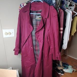 London fog trench coat